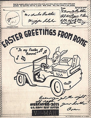 Easter Greetings from Rome WWII